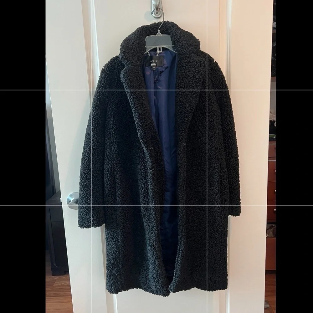J.Crew Ariana Faux Sherpa Coat